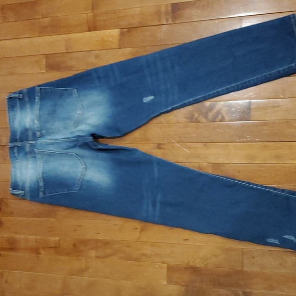 "Distressed" Madison High Rise Crop - Picture 8 of 16